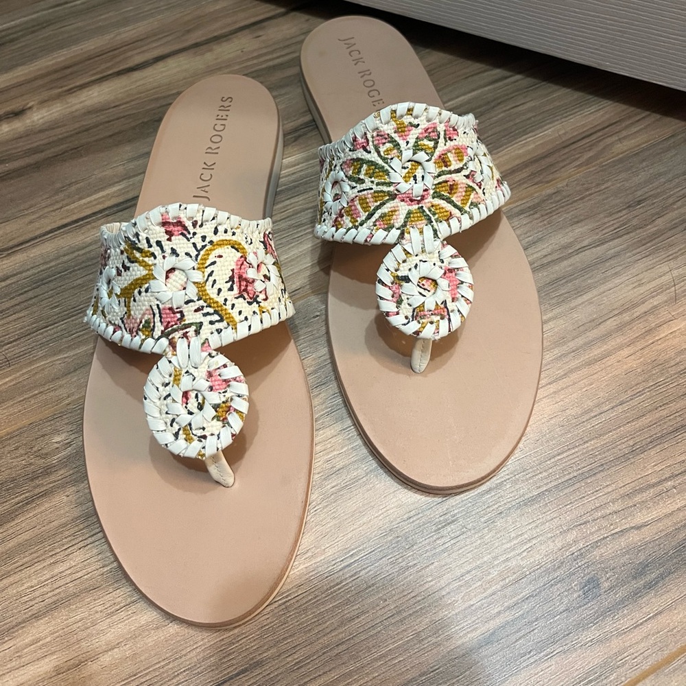 NWOT Jack Rogers Spartina Boat Sandal - 9